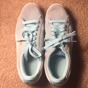 Suede puma shoes
